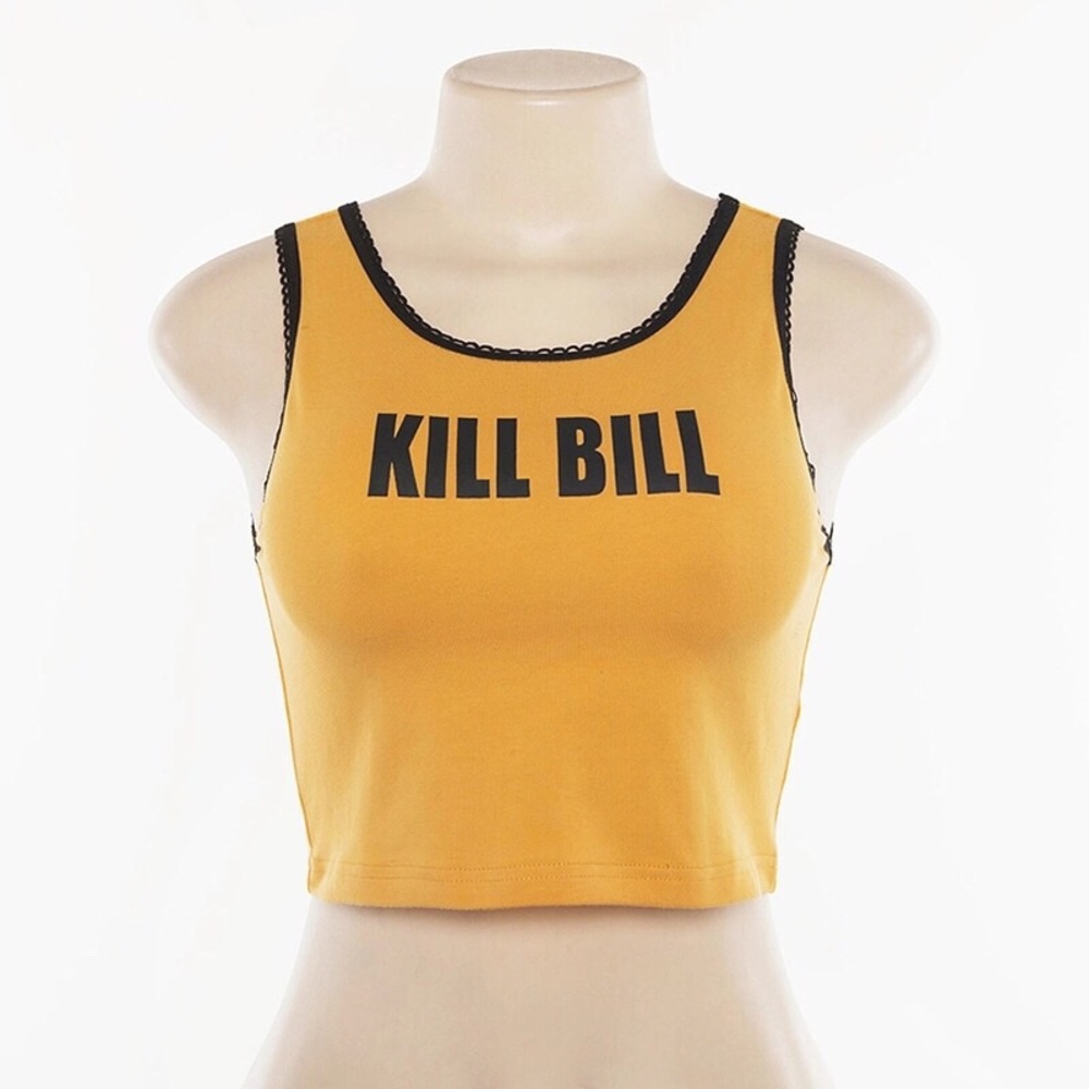 SOLD *✧･ﾟ:* Kill Bill Cami Top ✧*:･ﾟ